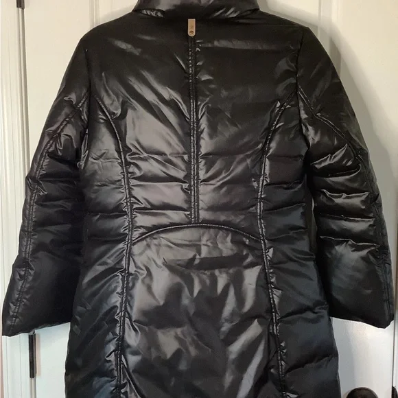 Mackage Shiny Black Puffer Coat - Picture 5 of 7